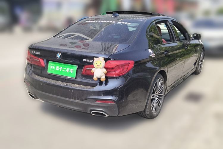 Used BMW 5 Series 2019 530Li Leading Model M Sport Package Rear Right 45 Deg
