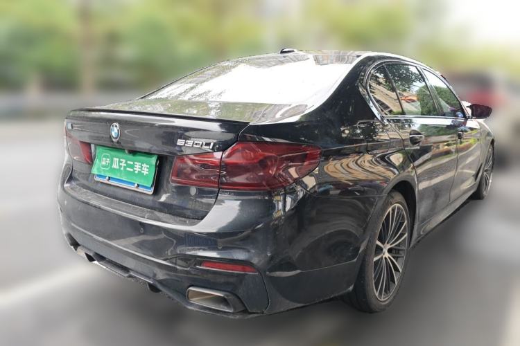 Used BMW 5 Series 2019 Facelifted 530Li Leading Edition M Sport Package Rear Right 45 Deg