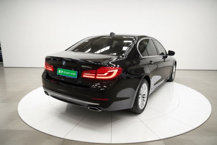 Used BMW 5 Series 2019 530Li Leading Model Luxury Package Rear Right 45 Deg