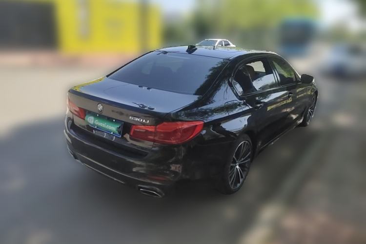 Used BMW 5 Series 2019 Restyled 530Li Luxury Edition M Sport Package Rear Right 45 Deg