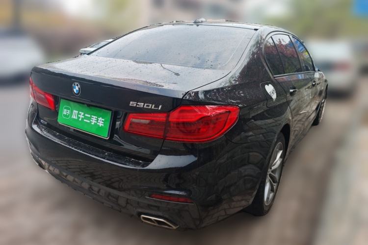 Used BMW 5 Series 2019 Restyled 525Li M Sport Package Rear Right 45 Deg