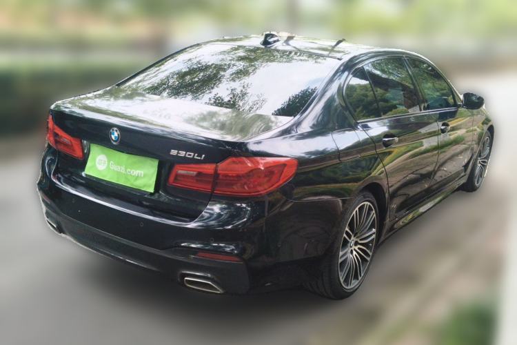 Used BMW 5 Series 2019 530Li Luxury Edition M Sport Package Rear Right 45 Deg