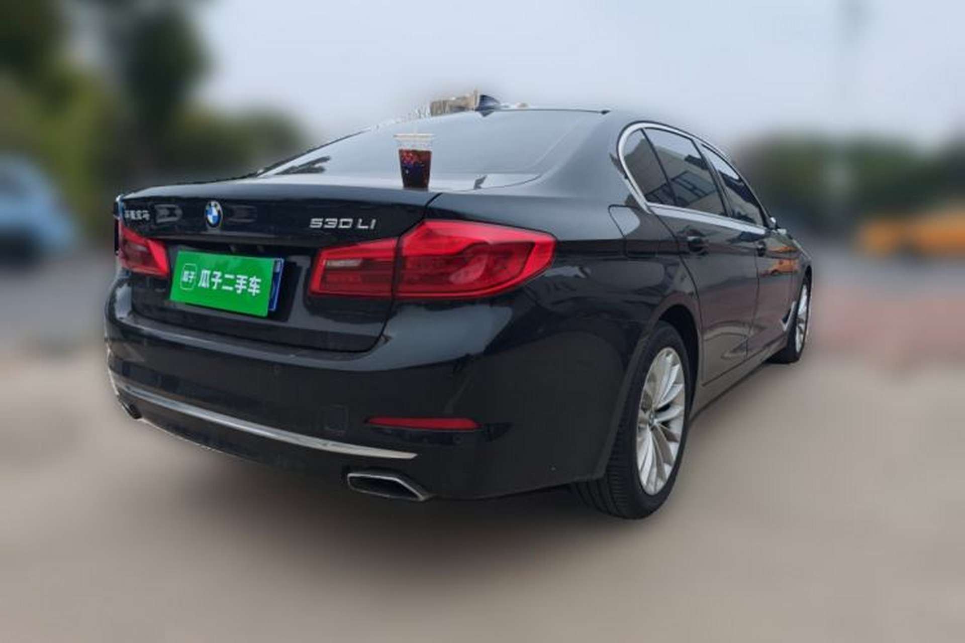 Used BMW 5 Series 2019 Facelifted 530Li Leading Edition Luxury Package Rear Right 45 Deg