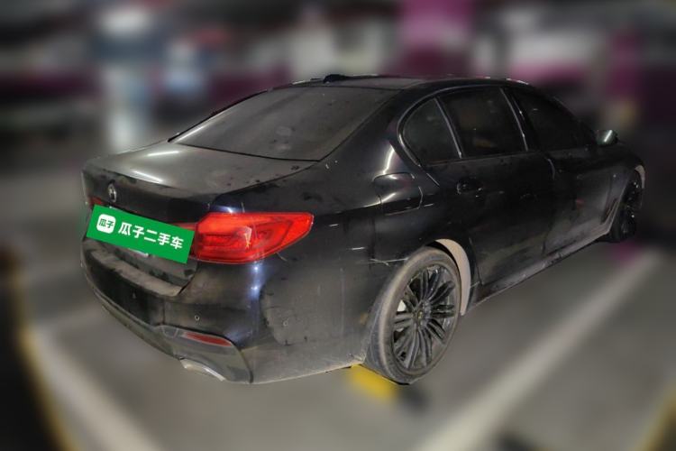 Used BMW 5 Series 2019 530Li Leading Model M Sport Package Rear Right 45 Deg