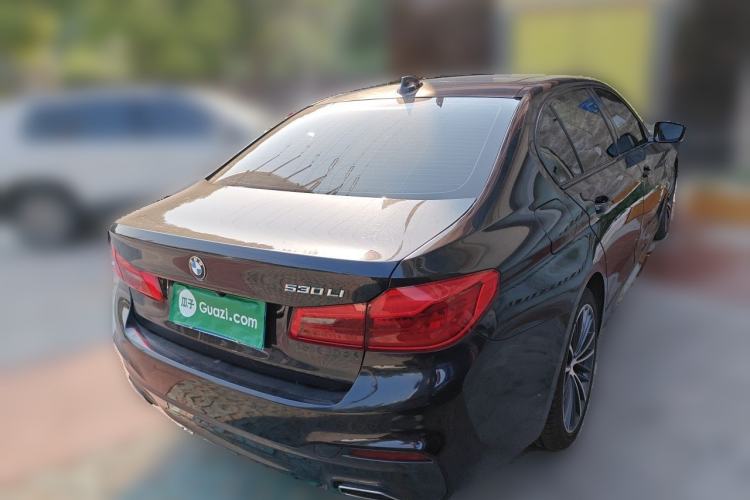 Used BMW 5 Series 2019 530Li Leading Model M Sport Package Rear Right 45 Deg