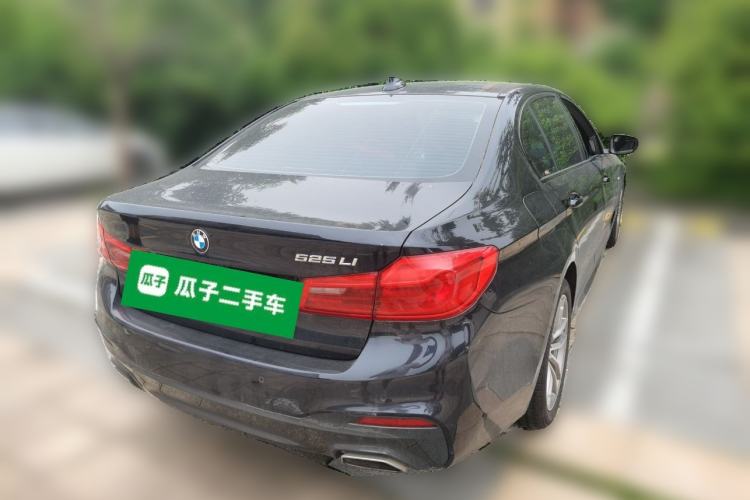 Used BMW 5 Series 2019 525Li M Sport Package Rear Right 45 Deg