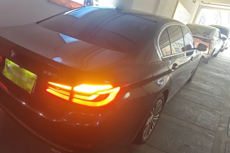 Used BMW 5 Series 2019 530Li Luxury Edition Premium Package Rear Right 45 Deg