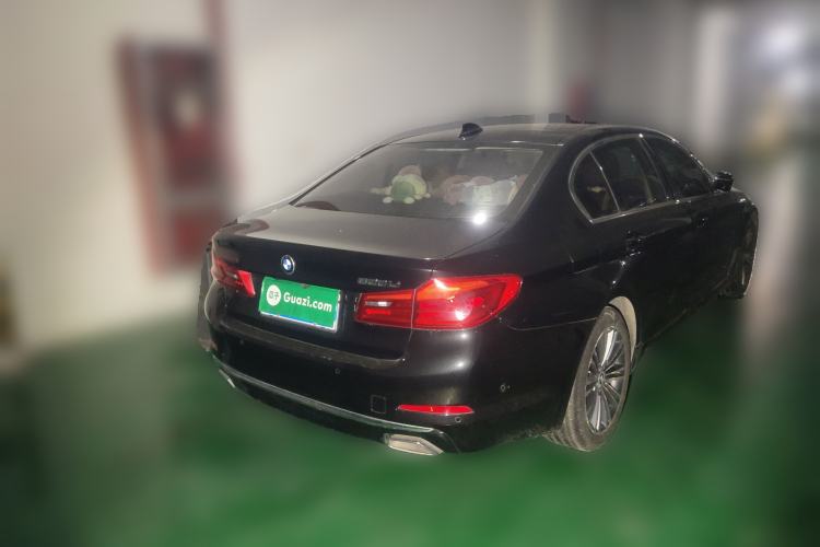 Used BMW 5 Series 2019 530Li Luxury Edition Premium Package Rear Right 45 Deg