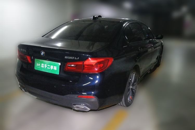 Used BMW 5 Series 2019 Facelifted 530Li Leading Edition M Sport Package Rear Right 45 Deg