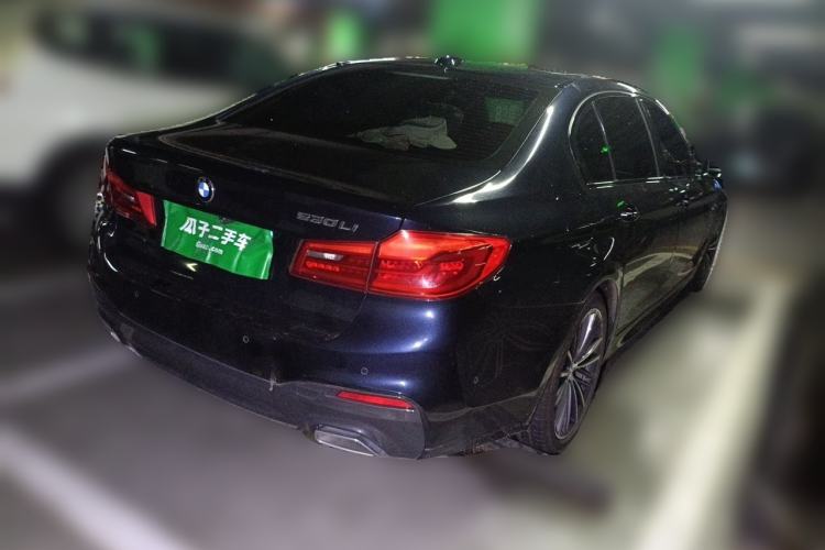 Used BMW 5 Series 2019 Facelifted 530Li Leading Edition M Sport Package Rear Right 45 Deg
