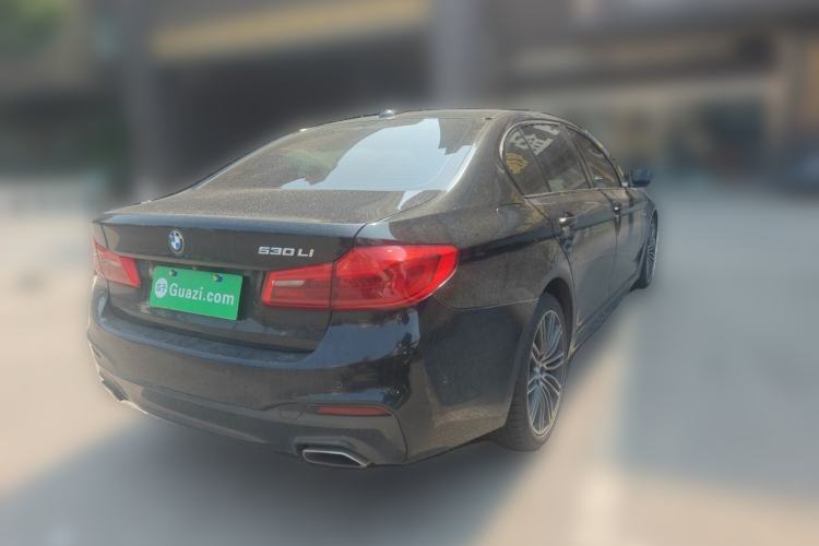 Used BMW 5 Series 2019 530Li Leading Model M Sport Package Rear Right 45 Deg