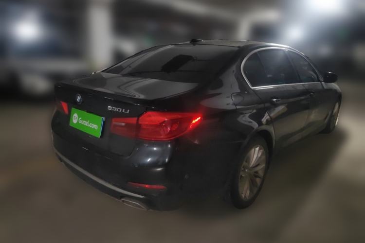 Used BMW 5 Series 2019 Facelifted 530Li Luxury Edition Premium Package Rear Right 45 Deg