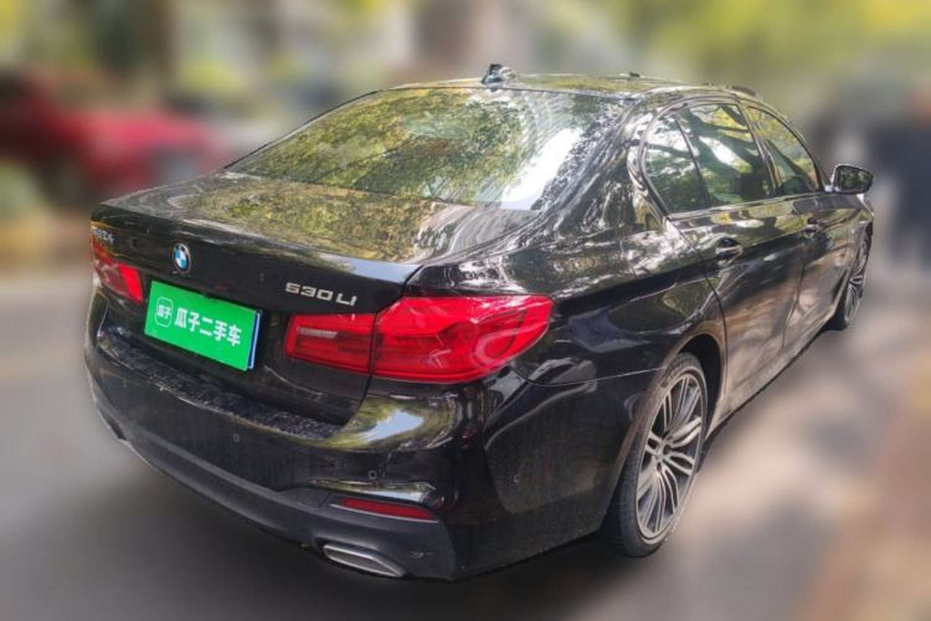 Used BMW 5 Series 2019 530Li xDrive M Sport Package Rear Right 45 Deg