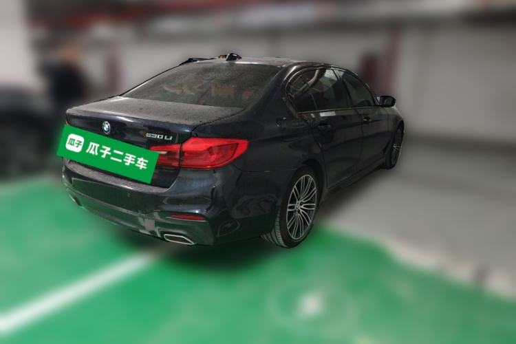Used BMW 5 Series 2019 530Li Leading Model M Sport Package Rear Right 45 Deg