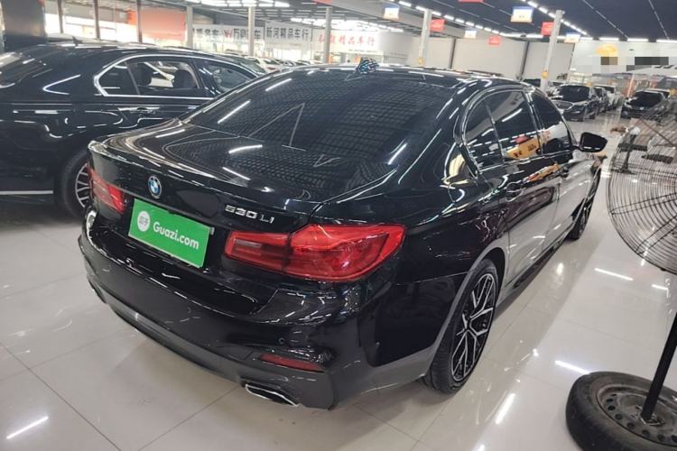 Used BMW 5 Series 2019 530Li Leading Model M Sport Package Rear Right 45 Deg