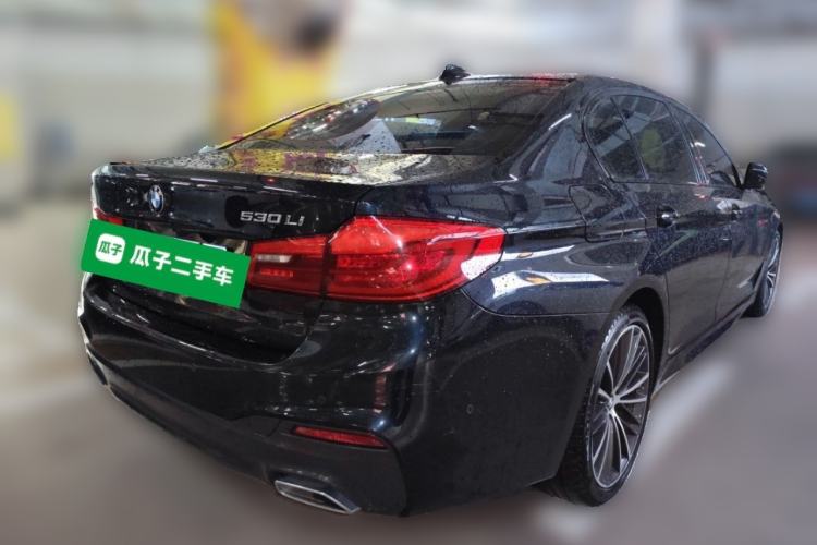 Used BMW 5 Series 2019 Restyled 530Li Luxury Edition M Sport Package Rear Right 45 Deg