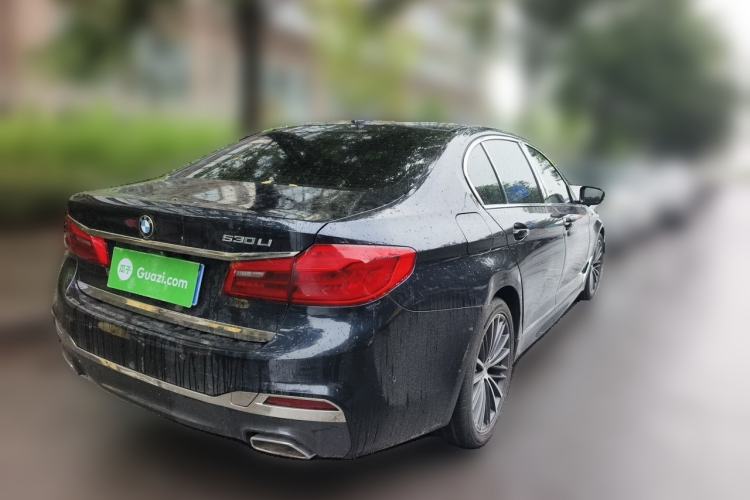 Used BMW 5 Series 2019 Facelifted 530Li Leading Edition M Sport Package Rear Right 45 Deg