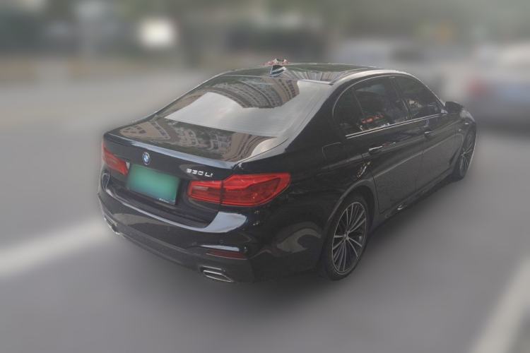 Used BMW 5 Series 2019 Facelifted 530Li Leading Edition M Sport Package Rear Right 45 Deg