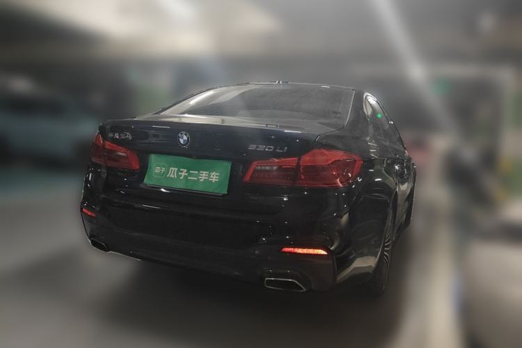 Used BMW 5 Series 2019 530Li Luxury Edition M Sport Package Rear Right 45 Deg