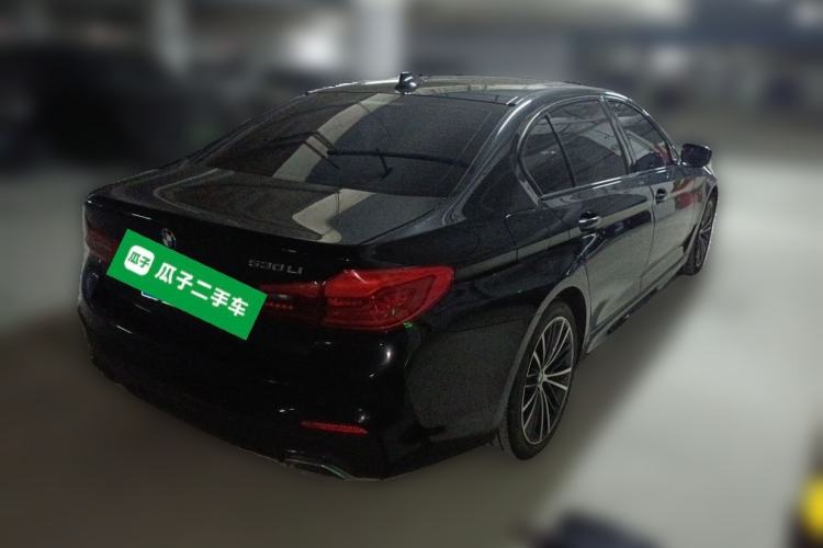 Used BMW 5 Series 2019 Restyled 530Li Luxury Edition M Sport Package Rear Right 45 Deg