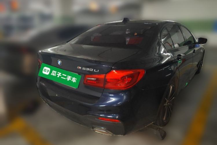 Used BMW 5 Series 2019 Facelifted 530Li Leading Edition M Sport Package Rear Right 45 Deg