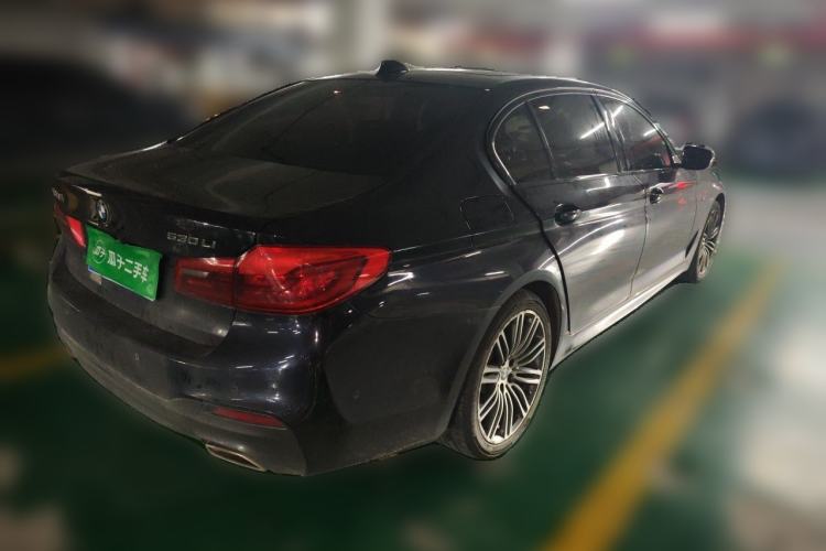 Used BMW 5 Series 2019 530Li Leading Model M Sport Package Rear Right 45 Deg