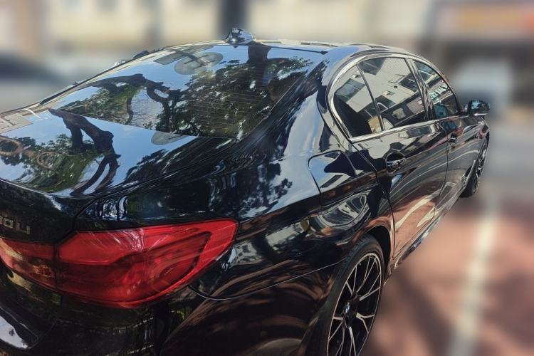 Used BMW 5 Series 2019 530Li Leading Model M Sport Package Rear Right 45 Deg