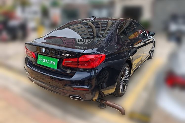 Used BMW 5 Series 2019 530Li Leading Model M Sport Package Rear Right 45 Deg