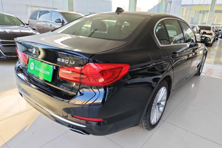 Used BMW 5 Series 2019 Facelifted 530Li Leading Edition Luxury Package Rear Right 45 Deg