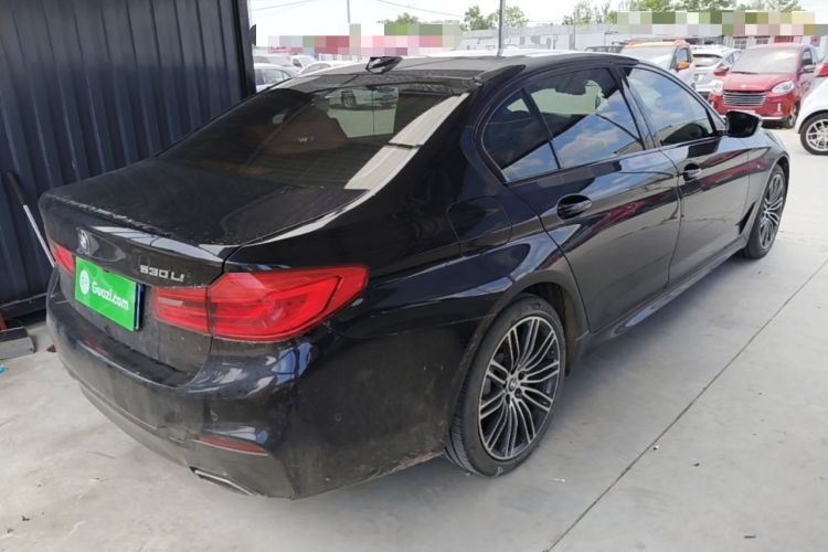 Used BMW 5 Series 2019 530Li Leading Model M Sport Package Rear Right 45 Deg