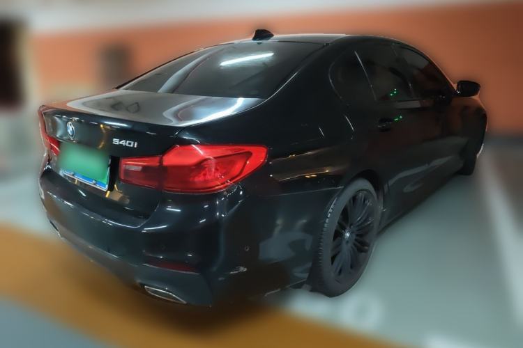 Used BMW 5 Series 2019 540i M Sport Package Rear Right 45 Deg