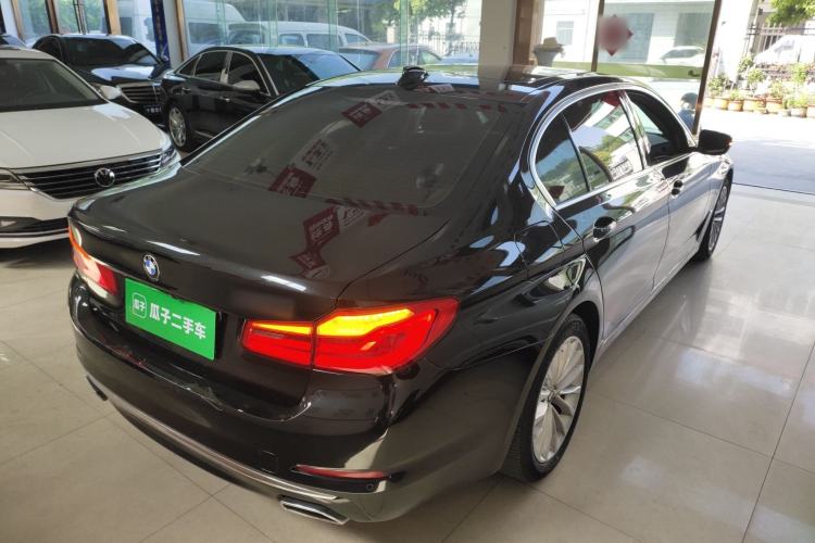 Used BMW 5 Series 2019 Facelifted 530Li Leading Edition Luxury Package Rear Right 45 Deg