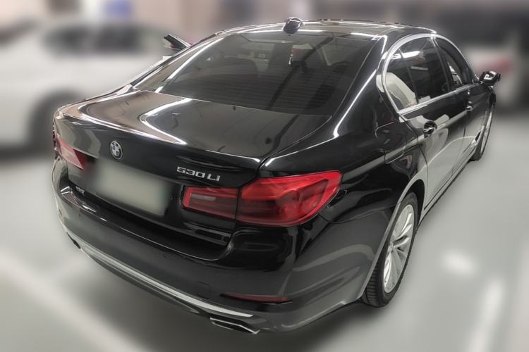 Used BMW 5 Series 2019 530Li xDrive Luxury Package Rear Right 45 Deg