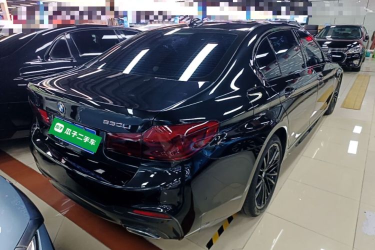 Used BMW 5 Series 2019 Facelifted 530Li Leading Edition M Sport Package Rear Right 45 Deg