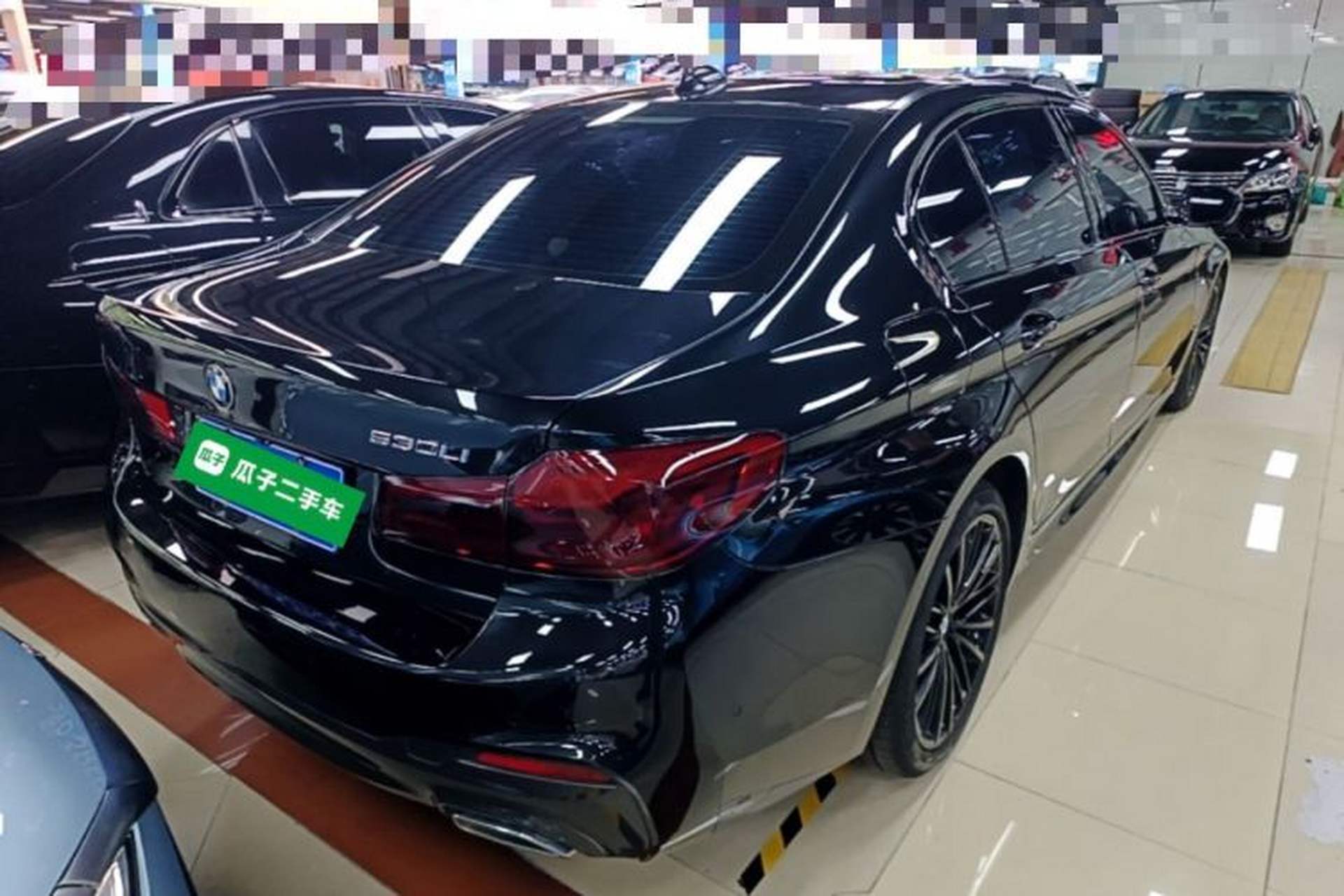 Used BMW 5 Series 2019 Facelifted 530Li Leading Edition M Sport Package Rear Right 45 Deg
