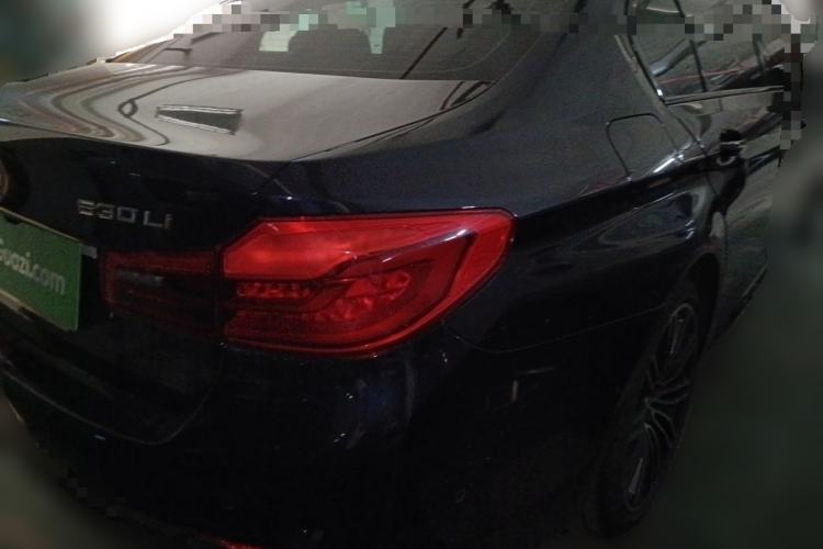 Used BMW 5 Series 2019 530Li Leading Model M Sport Package Rear Right 45 Deg