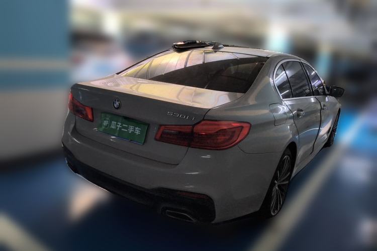 Used BMW 5 Series 2019 Restyled 530Li Luxury Edition M Sport Package Rear Right 45 Deg