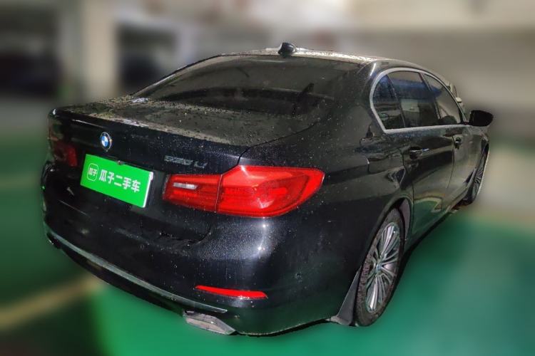 Used BMW 5 Series 2019 530Li Luxury Edition Premium Package Rear Right 45 Deg