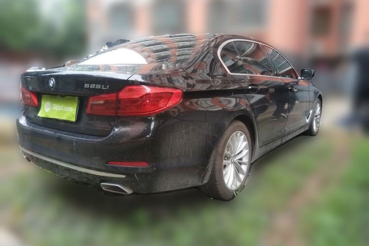 Used BMW 5 Series 2019 525Li Luxury Package Rear Right 45 Deg