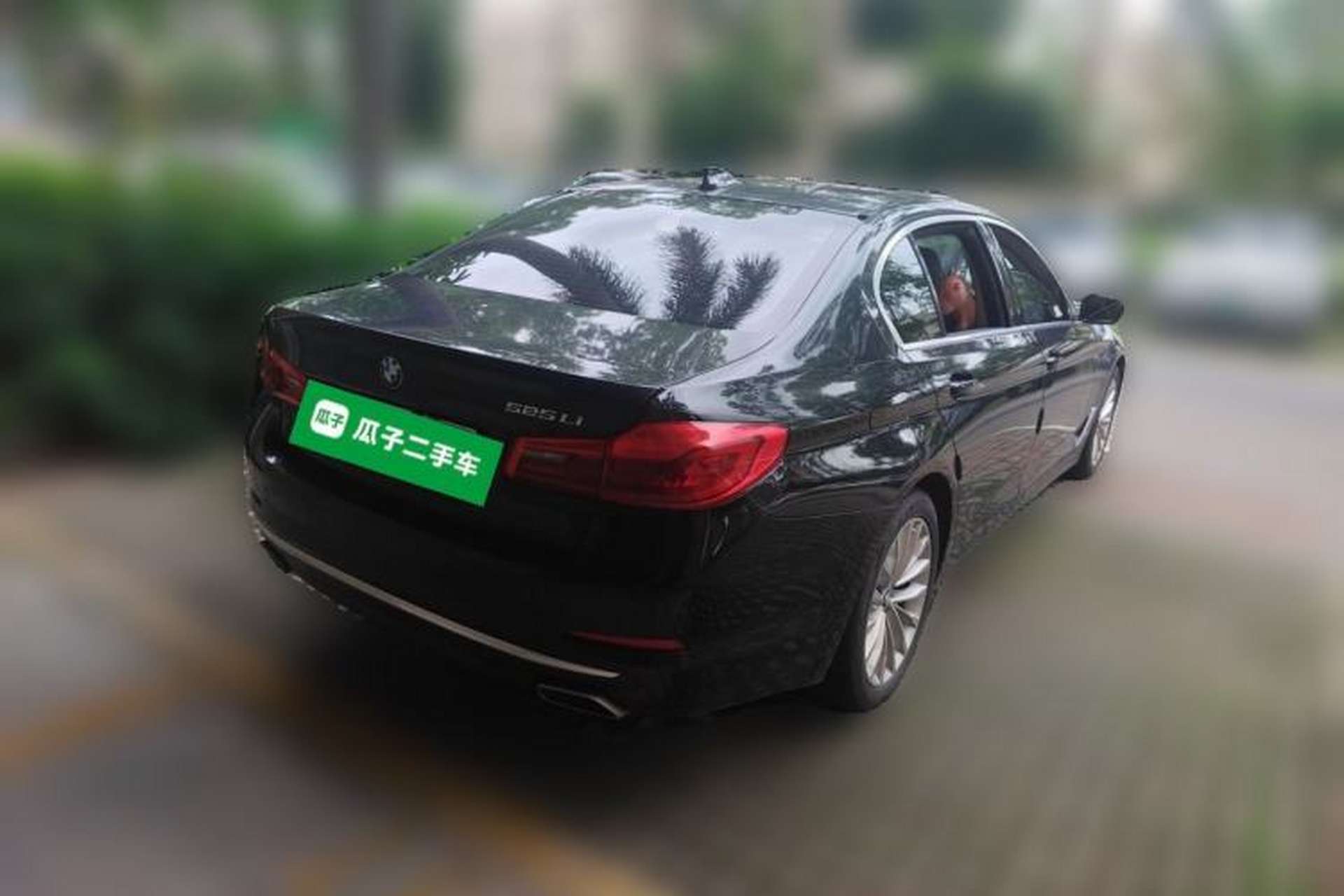 Used BMW 5 Series 2019 Facelifted 525Li Luxury Package Rear Right 45 Deg