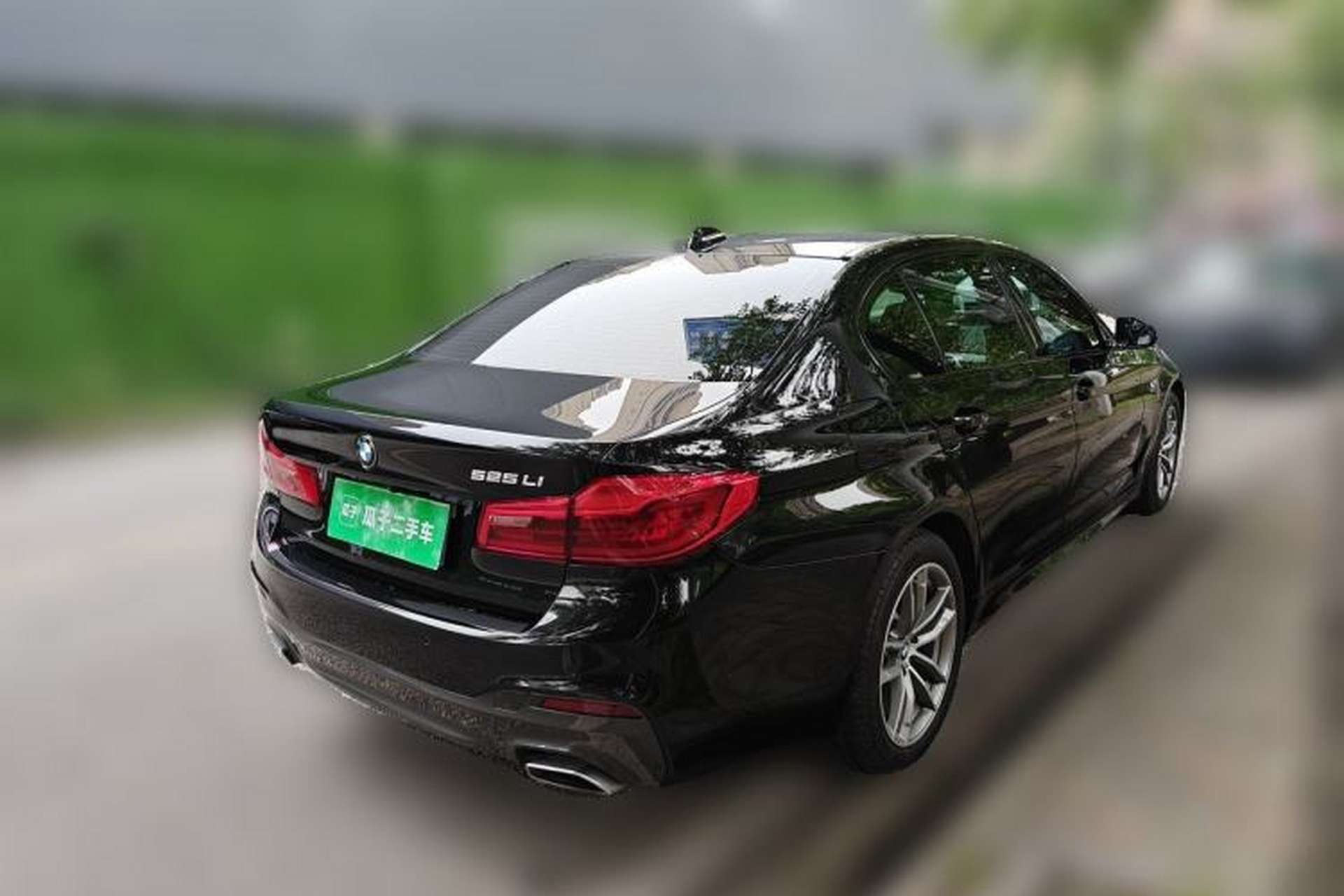 Used BMW 5 Series 2019 Restyled 525Li M Sport Package Rear Right 45 Deg