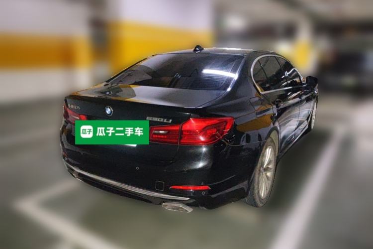 Used BMW 5 Series 2019 Facelifted 530Li Leading Edition Luxury Package Rear Right 45 Deg