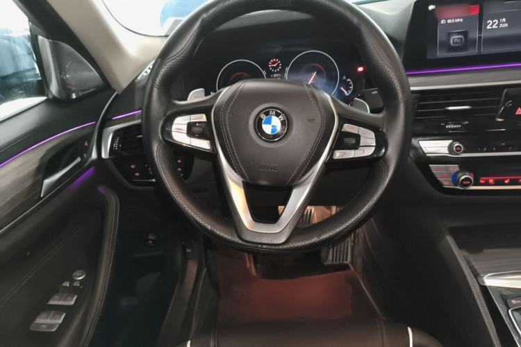 Used BMW 5 Series 2019 530Li Leading Model Luxury Package Steering Wheel