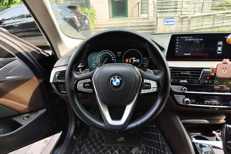 Used BMW 5 Series 2019 530Li Leading Model Luxury Package Steering Wheel