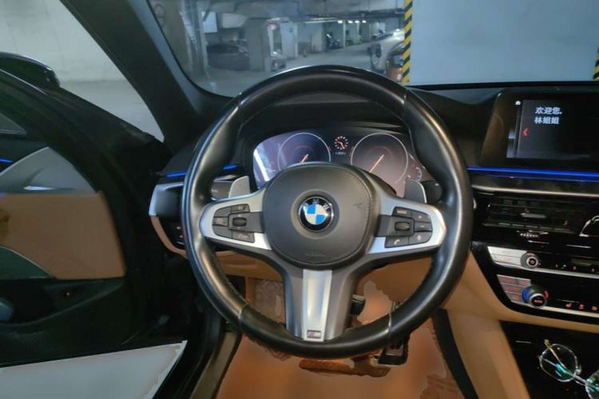 Used BMW 5 Series 2019 530Li Leading Model M Sport Package Steering Wheel