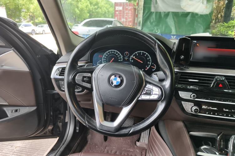 Used BMW 5 Series 2019 530Li Leading Model Luxury Package Steering Wheel