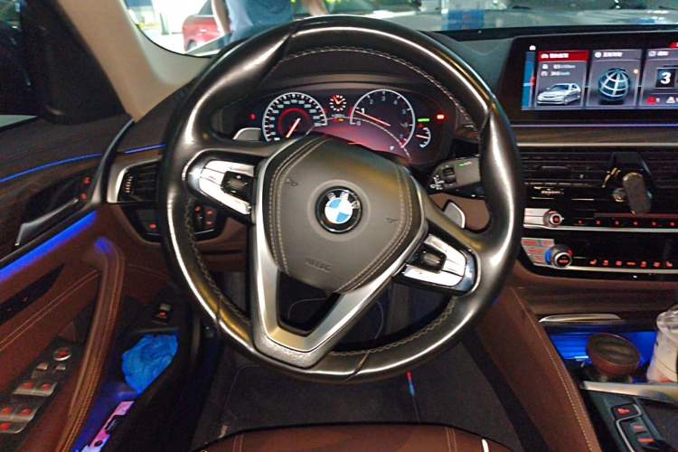 Used BMW 5 Series 2019 Facelifted 530Li Leading Edition Luxury Package Steering Wheel