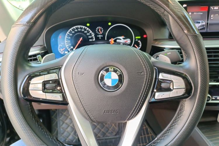 Used BMW 5 Series 2019 530Li Leading Model Luxury Package Steering Wheel