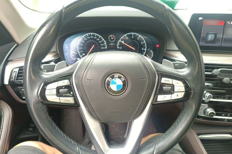 Used BMW 5 Series 2019 530Li Leading Model Luxury Package Steering Wheel