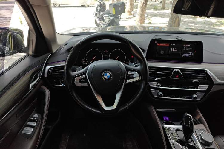 Used BMW 5 Series 2019 530Li Leading Model Luxury Package Steering Wheel